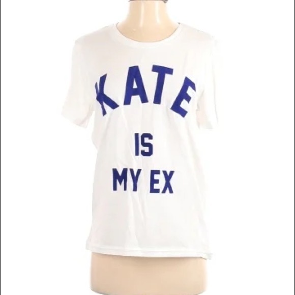 LAST ONE!  NWT ELEVEN PARIS Kate is My Ex TEE SHIRT XS - Picture 2 of 13